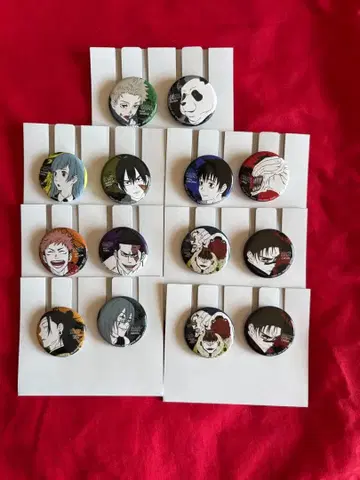 주술회전 제일복권 캔뱃지 아크릴 스탠드 클리어 파일 스티커