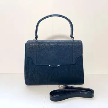 가죽 2way 백 주름 가죽 블랙 숄더백 핸드백 포멀