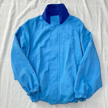 CITEN 스탠드 카라 트랙 블루종