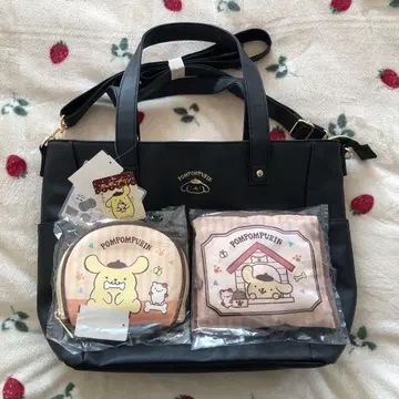 시마무라 해피백 폼폼푸딩 토트백 외 3종 세트