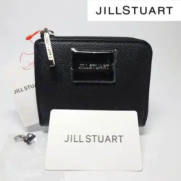 [택 포함 새상품] 질스튜어트 멜티 L자 지퍼 반 접이식 지갑 블랙
