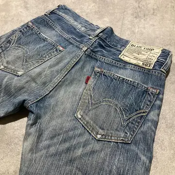 [ EDWIN ] 에드윈 BT500 BLUE TRIP 부츠컷 데님