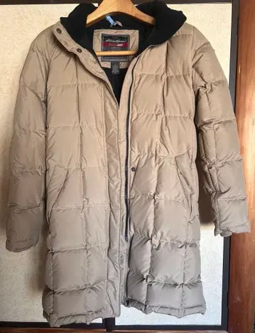 Eddie Bauer WeatherEdge 다운 자켓 XS 베이지