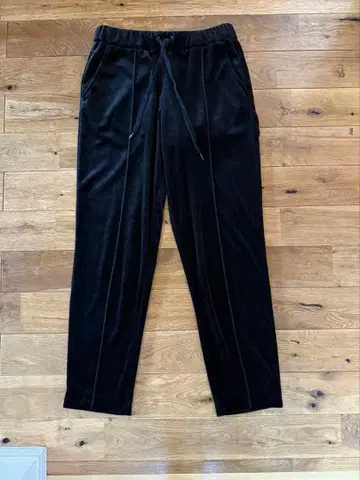 론 헤르만 블랙 벨로아 조거 팬츠 9호