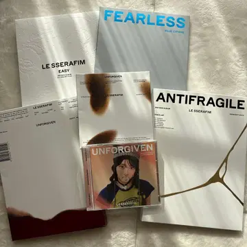 LE SSERAFIM 앨범 세트