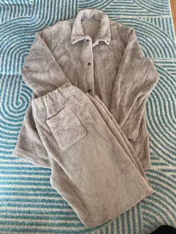 무인양품 입는 담요 상하의 세트 L 사이즈