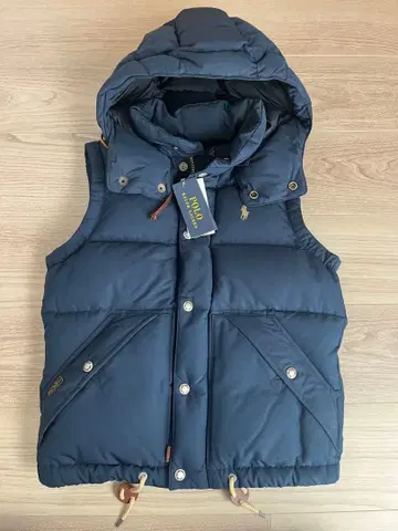 특별 가격 인하! 미사용 새상품 폴로 랄프로렌 다운 베스트