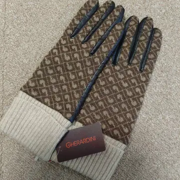 게라르디니 장갑 짙은 갈색