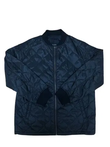 니코앤드 - 블랙 얇은 소재 퀼팅 자켓 사이즈 4 빅