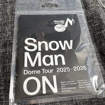 Snow Man Dome Tour 2025-2026 팜플렛 on