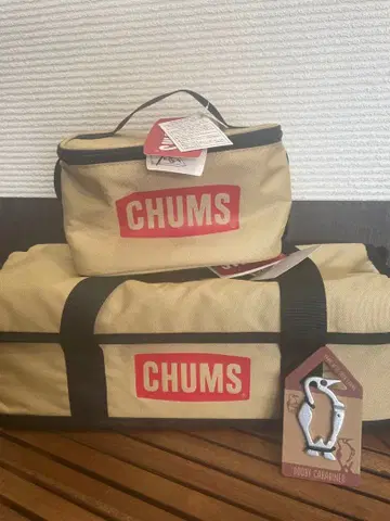 CHUMS 툴 케이스 스파이스 케이스 카라비너 세트