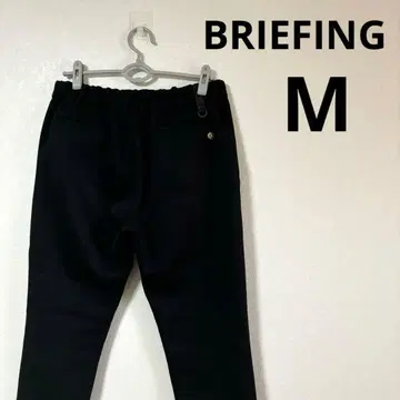BRIEFING 웜 슬림 조거 팬츠 블랙 M