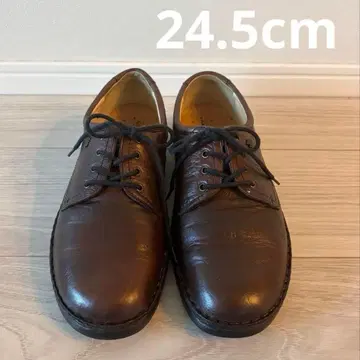 [ 미사용 ] Finn Comfort 브라운 가죽 신발 24.5cm