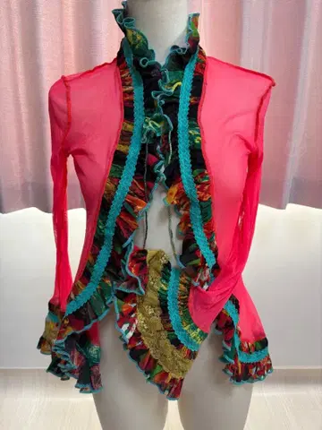 장 폴 고티에 프릴 가디건 40