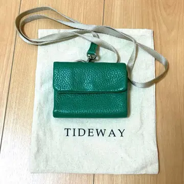 TIDEWAY 3단 폴더형 지갑 숄더 월렛