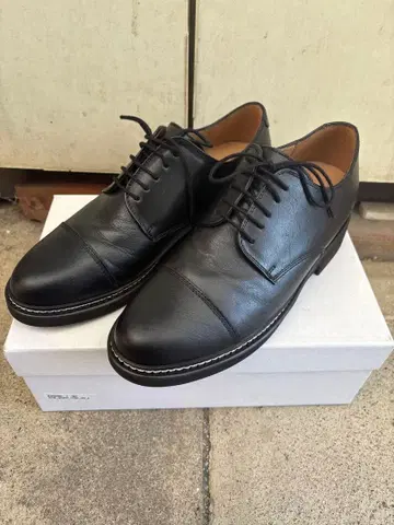 GENUINE LEATHER PLAIN DERBY SHOES