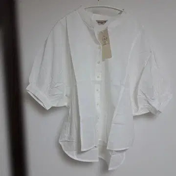 Samansa Mos2 절개 스키퍼 셔츠 오프 FREE