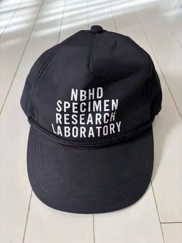 NEIGHBORHOOD NBHD 캡 블랙