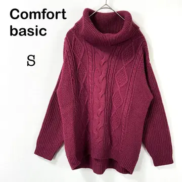 [ Comfort basic ] 터틀넥 긴팔 니트 스웨터 따뜻한 S