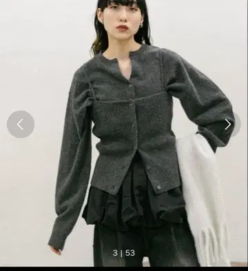 가디건 멀티 뷔스티에 SET 가디건 kbf