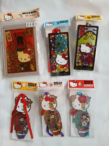 헬로키티 스테인드 사양 굿즈 세트