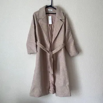 [ 새상품 반값 이하 ] 베이지 체스터 코트