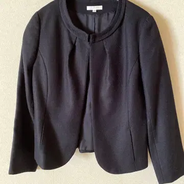 LESTERA 네이비 노카라 자켓 38