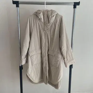 regleam 베이지 패딩 A라인 코트