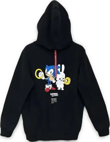 큔 CUNE x SONIC 소닉과 토끼 30th 풀오버 후드티 L
