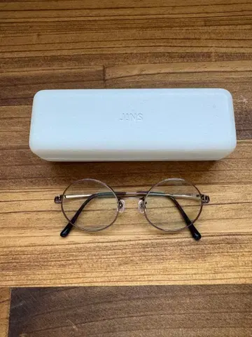 JINS 라운드 안경 가시광선 조광