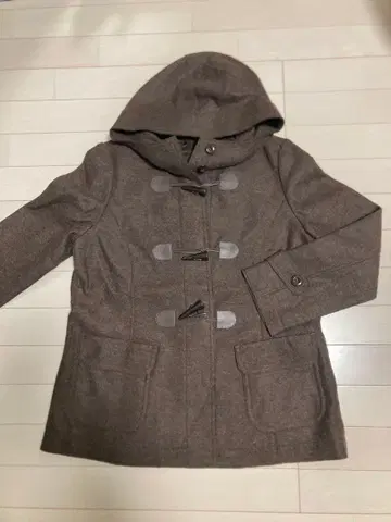 새상품급 레리안 moessmer 이탈리아 더플 코트 후드 부착