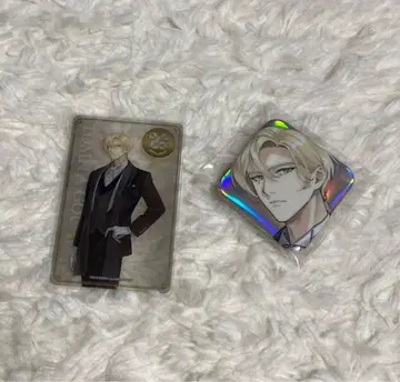 대본영 박 토미타 에 스퀘어 캔뱃지 금박 클리어 카드