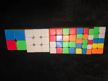 루빅스 큐브 경기용 4개 세트