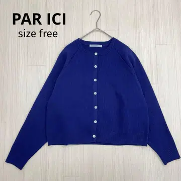 PAR ICI 팰리시 크루넥 스트레치 가디건