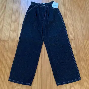 턱 청바지 블랙 택 포함 새상품