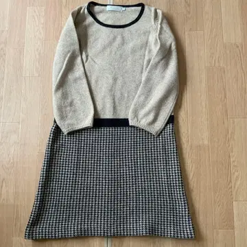 Couture brooch 니트 원피스 40