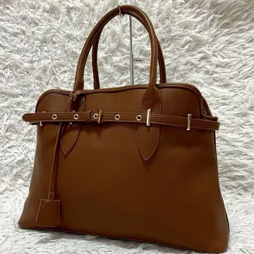 미사용품 SLOBE IENA BELT TOTE BAG 브라운 A4 수납