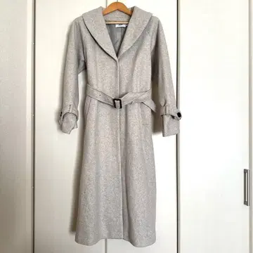 아즈르 롱 코트 그레이