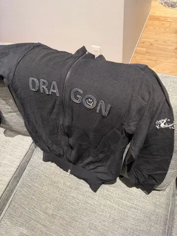 댄스 위드 드래곤 니트 자켓 블랙