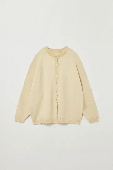 EAPHI 프론트 부클 니트 가디건 스토어 한정판