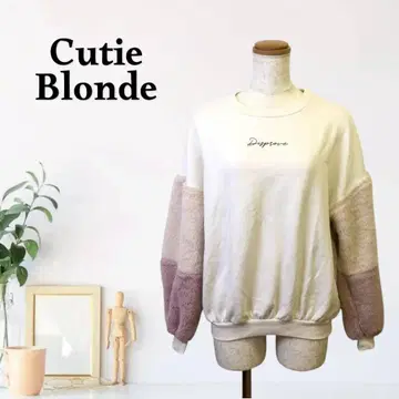 zG609 [ M ] Cutie Blonde 캐주얼 상의 벌룬 슬리브