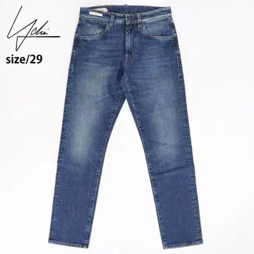 미사용 새상품 YCHAI Torpedo 레귤러 데님 29 블루