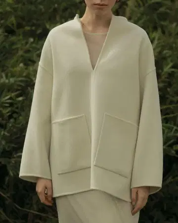 louren doubleface vneck pullover