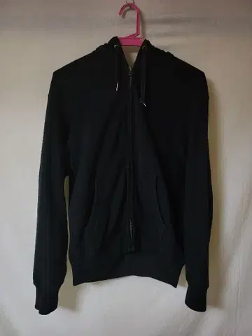 UNIQLO 블랙 풀 집업 후드티 S 1