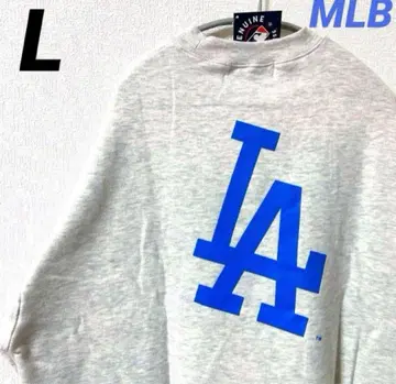 MLB 다저스 맨투맨 속기모 자수 로고 오타니 쇼헤이 L