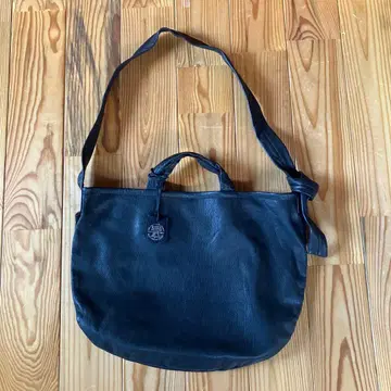 REN TOKYO JAPAN 가죽 숄더백 블랙