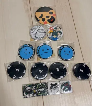 캐릭터 캔뱃지 세트 14개