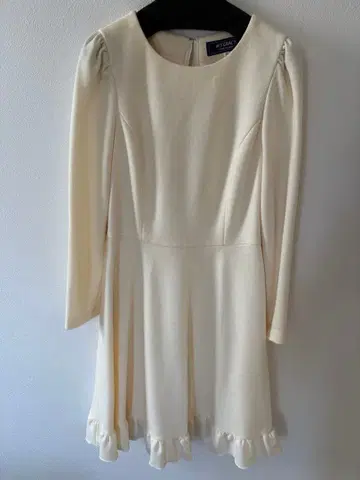 새상품 M'S GRACY 아이보리 긴팔 원피스 36