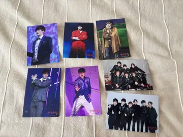 SixTONES 공식 사진 공식 스티커 세트