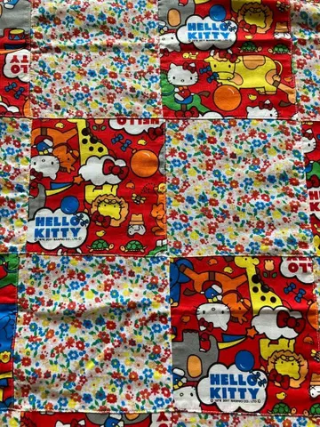 초레어! 희귀! 키티 조각 원단